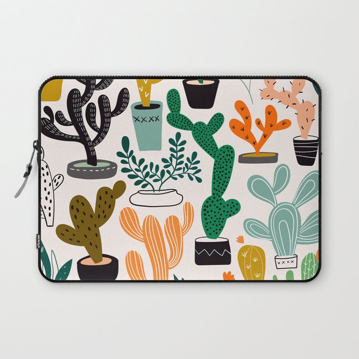 Desert Cactus Garden I Laptop Sleeve