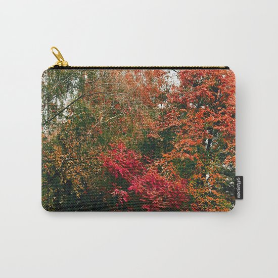 Autumn in the Garden Carry-All Pouch