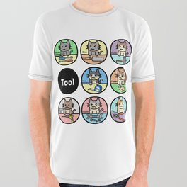 8Cats（TOOL） All Over Graphic Tee