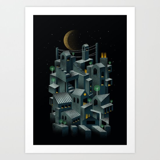 The City Art Print
