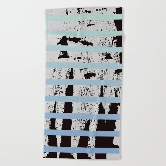 blocks #3 Beach Towel