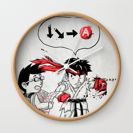 Hadoken? Wall Clock