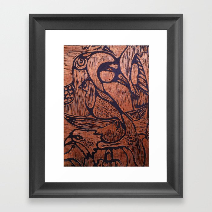 bird      Framed Art Print