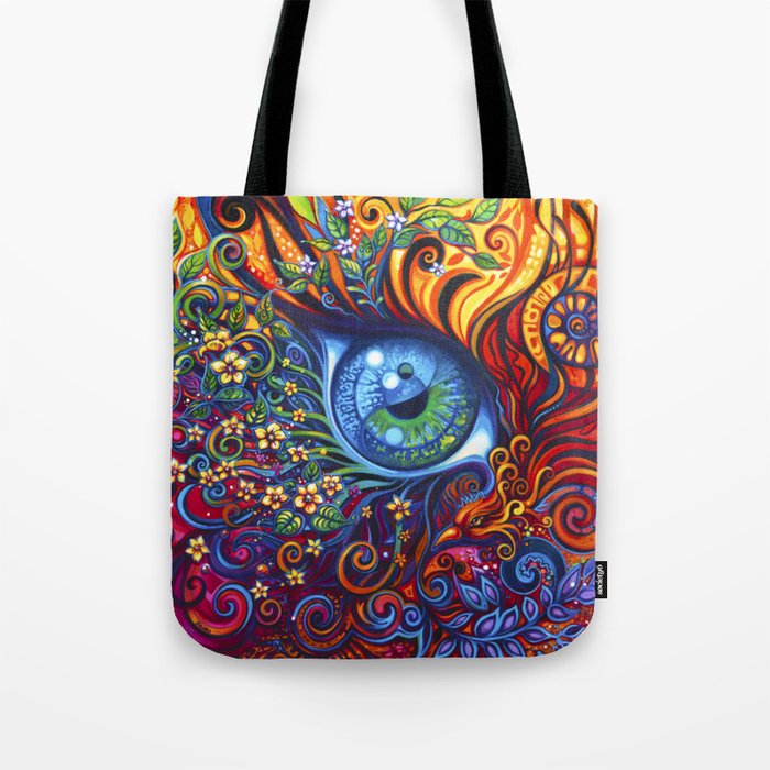 When Vision and Sight Unite by Laura Zollar Tote Bag