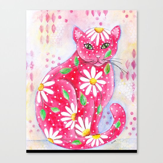 Red Cat Canvas Print