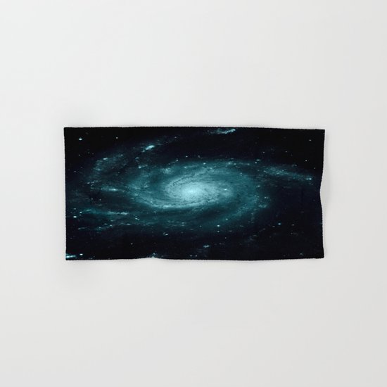 Spiral gALAxy Teal Hand & Bath Towel