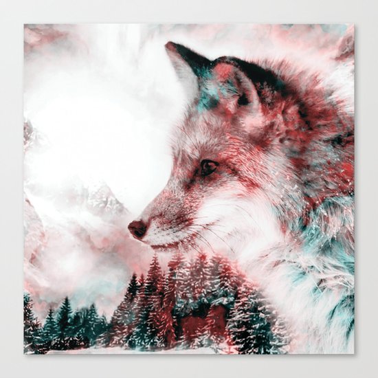 FOX Canvas Print
