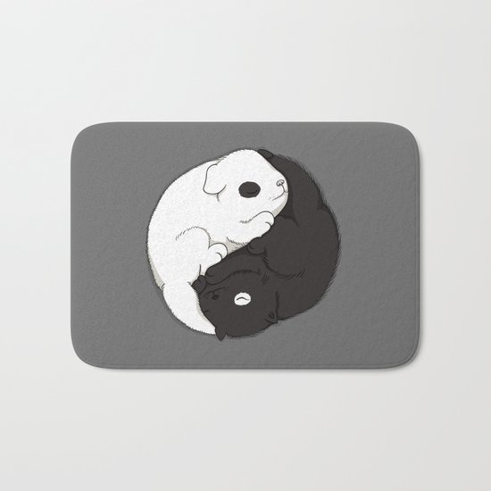 Yin & Yang Bath Mat