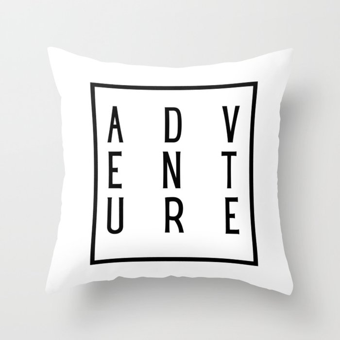 Adventure hot sale throw pillow