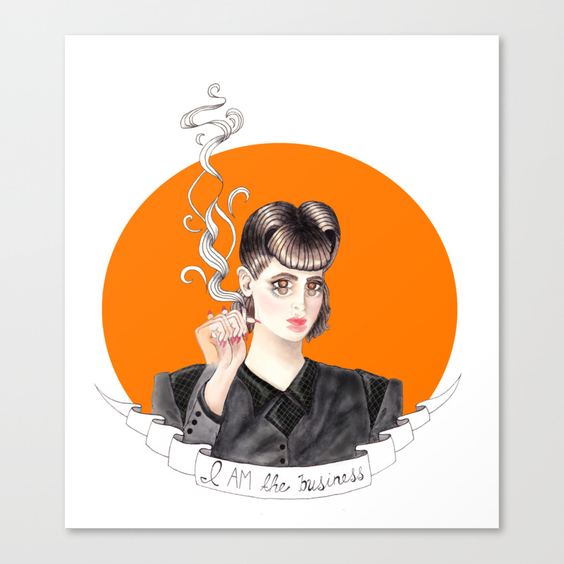 Blade Runner Rachel Canvas Print By Sunolgolden Society6