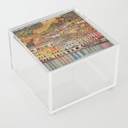 Gustav Klimt Malcesine on Lake Garda Acrylic Box