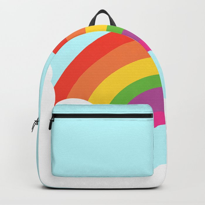 Pastel rainbow online backpack