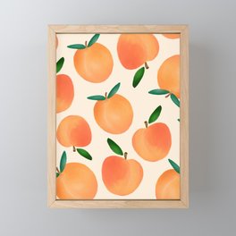 Peachy Framed Mini Art Print