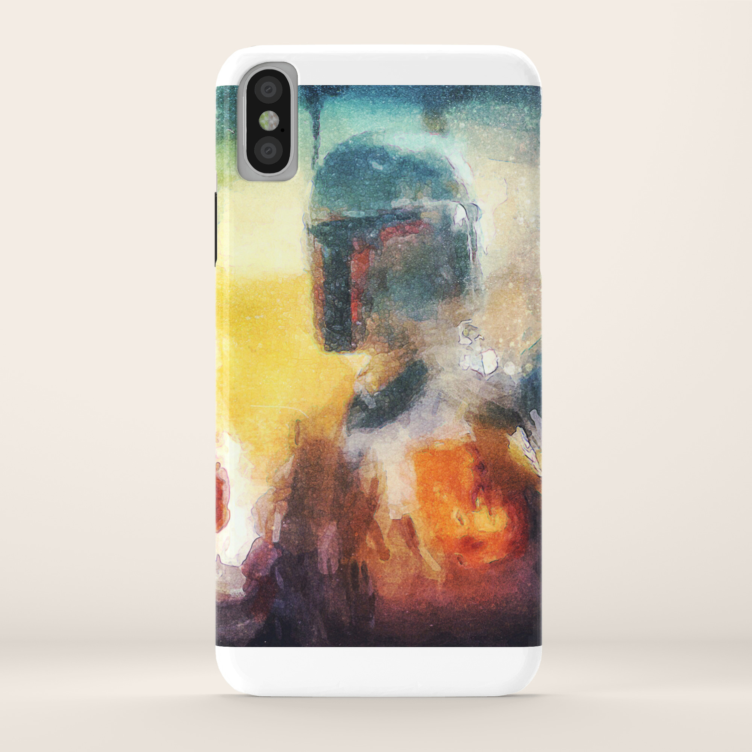 Abstract Boba Fett Iphone Case By Artifulprints Society6
