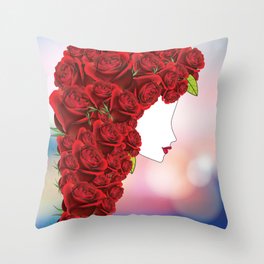 Beauty Throw Pillow