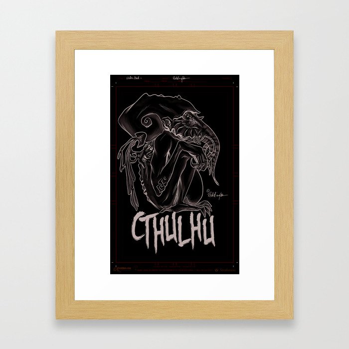 Cthulhu Framed Art Print