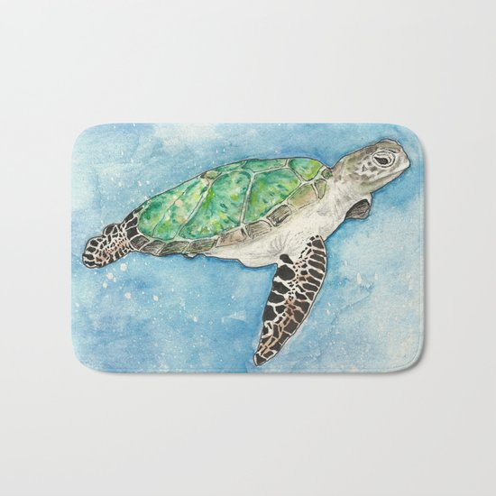 Sea Turtle Bath Mat