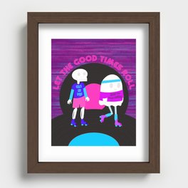 Let the Good Times Roll Recessed Framed Print