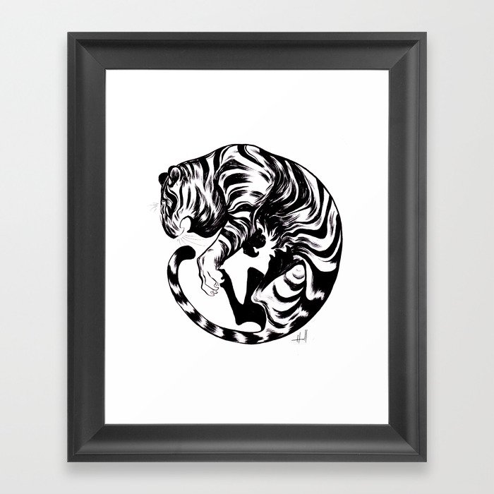 Tiger Day 2014 Framed Art Print