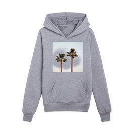 Summer Palm Trees Kids Pullover Hoodies