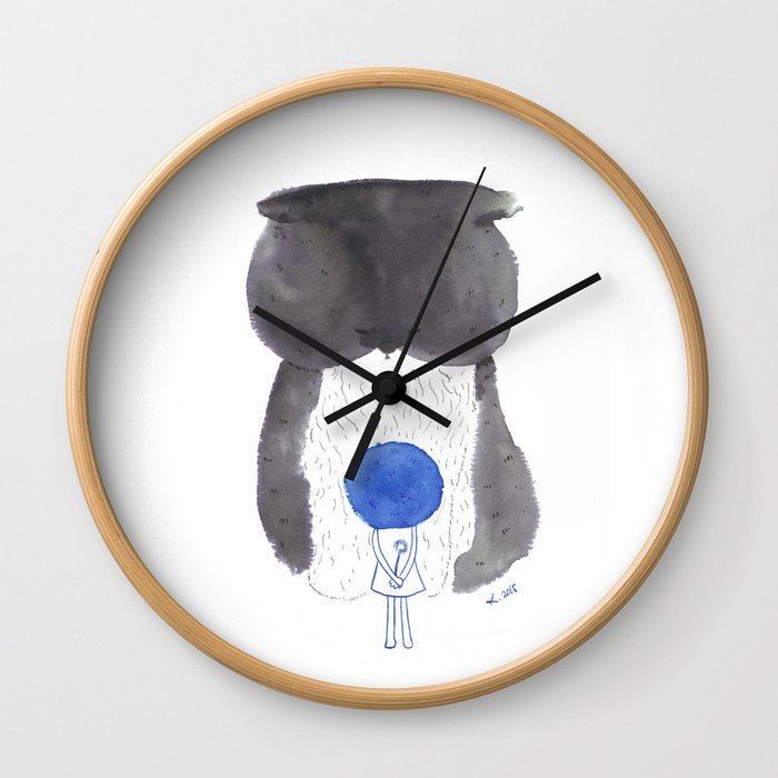 Whould you play with me? Wall Clock