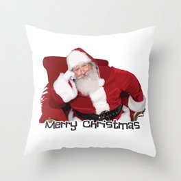 Santa Claus Throw Pillow