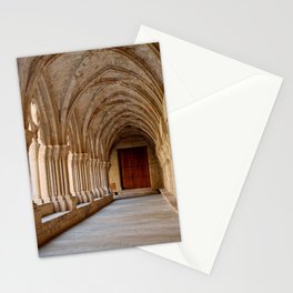 Spain Photography - Hallway Through A Spanish Castle Stationery Card