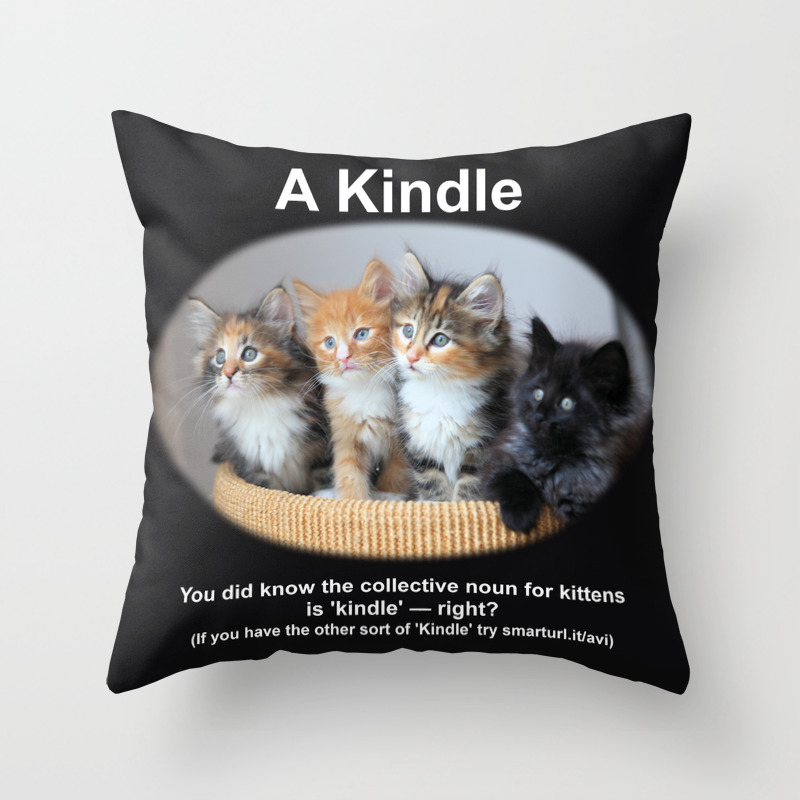 A Kindle Of Kittens Throw Pillow By Jaydax Society6