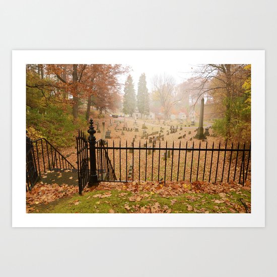 Mount Hope Cemetery Art Print
