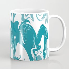 Teal Slick  Coffee Mug