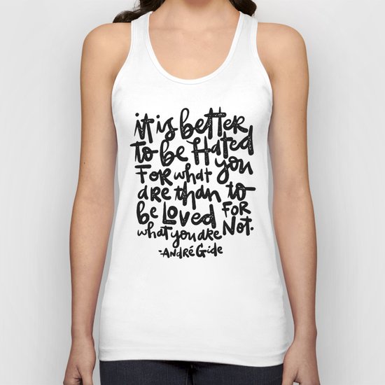 IT IS BETTER TO BE... Unisex Tank Top