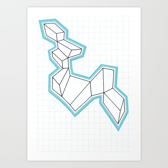 GeoMania. Art Print