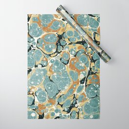 Microscope Marble Wrapping Paper
