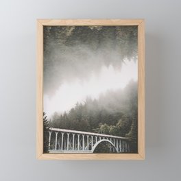 Oregon Coast Surreal Framed Mini Art Print