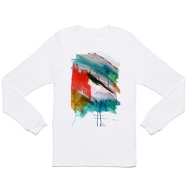 Happiness - a bright abstract piece Long Sleeve T-shirt