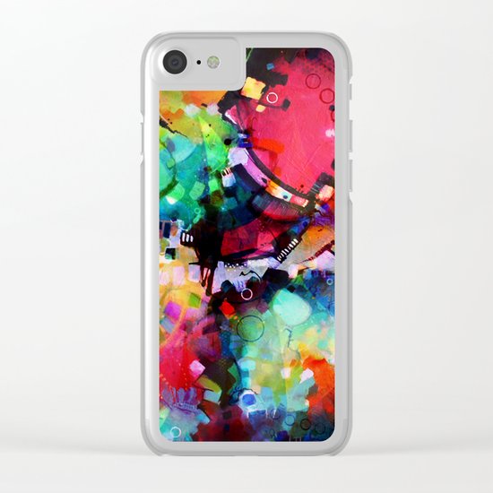 Color Cacophony Clear iPhone Case