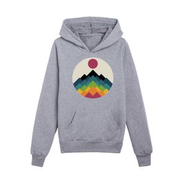 Life Is A Mountain Kids Pullover Hoodies