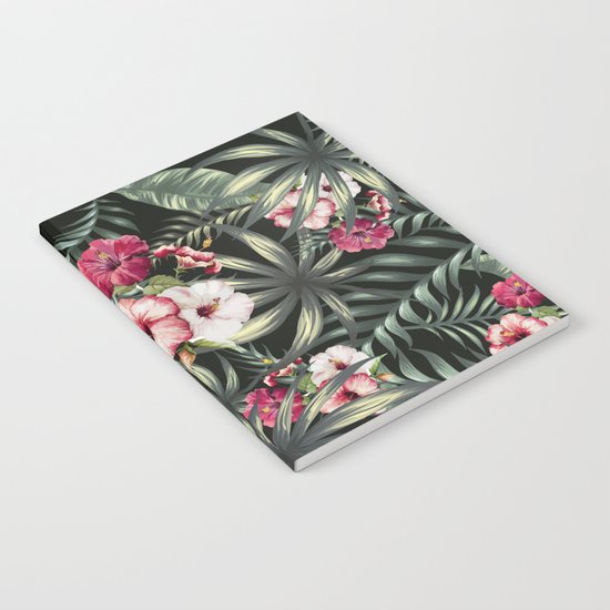 Tropical leave pattern 11.1 Notebook