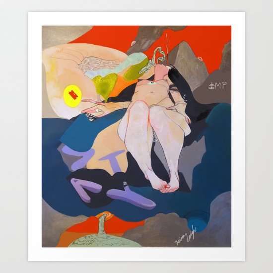 APATHY Art Print