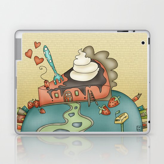 Giant Happy Pie Laptop & iPad Skin