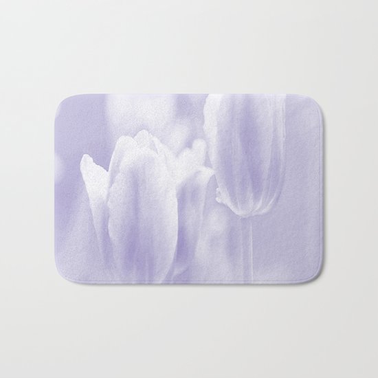 Day dream in shades of violet - spring atmosphere Bath Mat