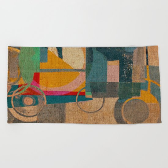 Mountain Bike Beach Towel