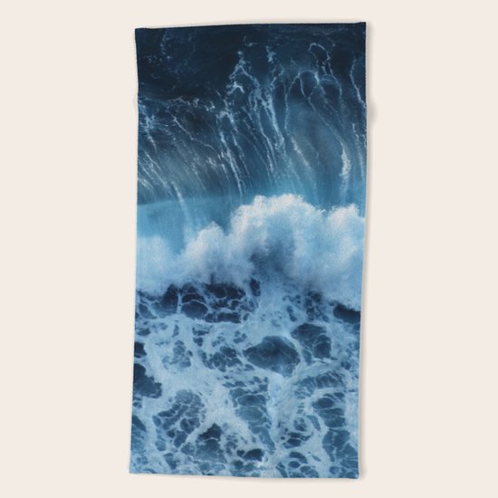 wave Beach Towel