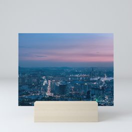 Seoul Sunset Mini Art Print