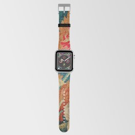Medieval castle life | Textile floral pattern in a sofa cover | The upholstery art Apple Watch Band