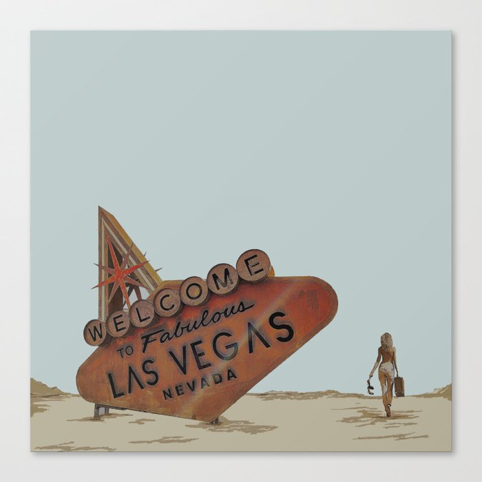 Leaving Las Vegas Part 2 Canvas Print