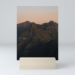 Madeira mountains II Mini Art Print