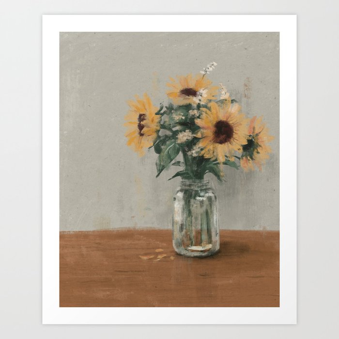Sunflowers  Art Print