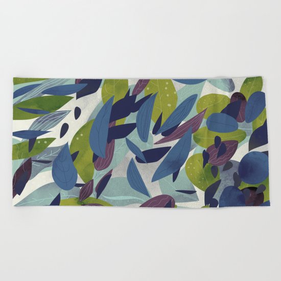 Foliage Beach Towel