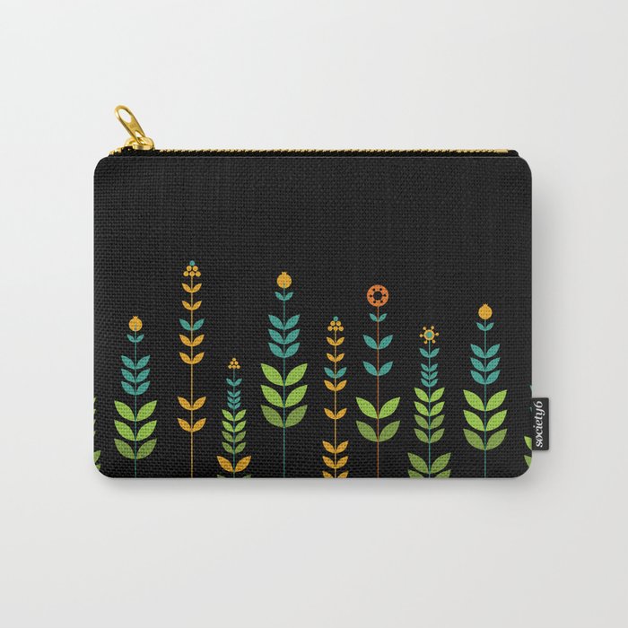 Simple Flowers Carry-All Pouch